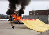 Protipožiarna deka CAR FIRE BLANKET 6x9 m pre hasičov